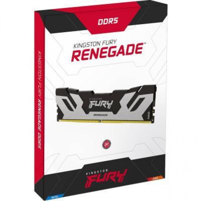 Kingston FURY 32 GB (2x16GB) DDR5 6800 MHz Renegade Silver/Black (KF568C36RSK2-32)