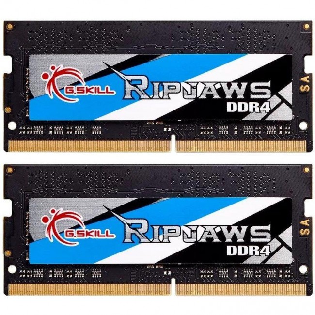 G.Skill 32 GB (2x16GB) SO-DIMM DDR4 3200 MHz Ripjaws (F4-3200C22D-32GRS)