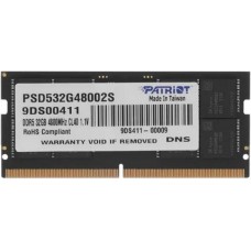 PATRIOT 32 GB SO-DIMM DDR5 4800 MHz (PSD532G48002S)