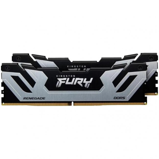 Kingston FURY 48 GB (2x24GB) CUDIMM DDR5 8400 MHz Renegade Silver/Black (KF584CU40RSK2-48)