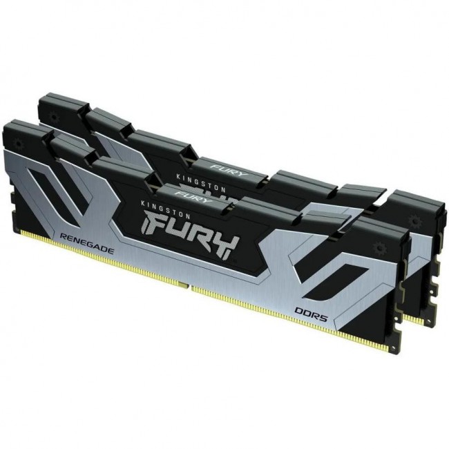Kingston FURY 48 GB (2x24GB) CUDIMM DDR5 8400 MHz Renegade Silver/Black (KF584CU40RSK2-48)