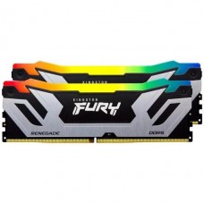 Kingston FURY 48 GB (2x24GB) CUDIMM DDR5 8400 MHz Renegade Silver/Black RGB (KF584CU40RSAK2-48)