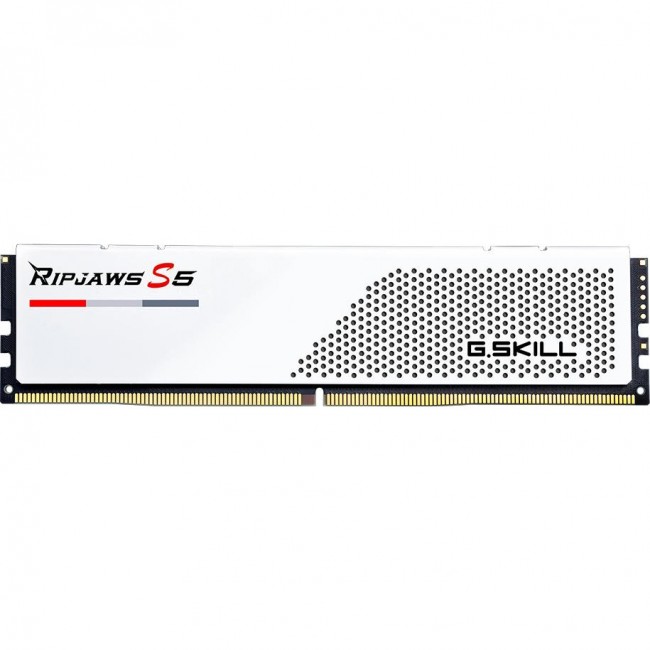 Оперативная память G.Skill 48 GB (2x24GB) DDR5 5200 MHz Ripjaws S5 Matte White (F5-5200J4040A24GX2-RS5W)