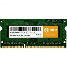 Оперативная память ATRIA 4 GB SO-DIMM DDR3 1600 MHz (UAT31600CL11SK1/4)