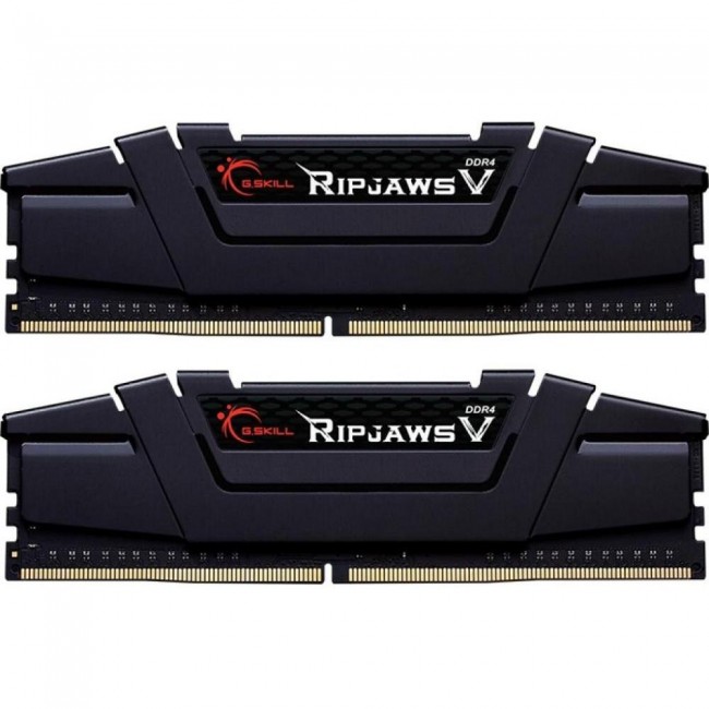 G.Skill 64 GB (2x32GB) DDR4 2666 MHz Ripjaws V Classic Black (F4-2666C18D-64GVK)
