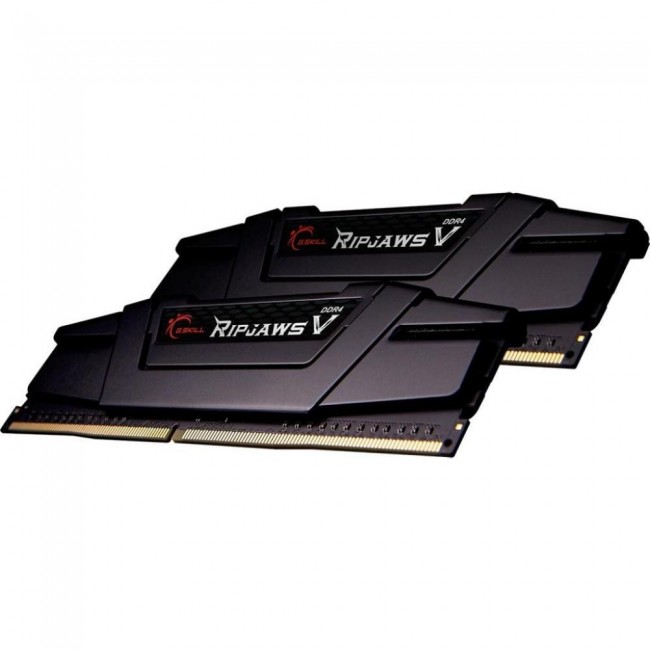 G.Skill 64 GB (2x32GB) DDR4 2666 MHz Ripjaws V Classic Black (F4-2666C18D-64GVK)