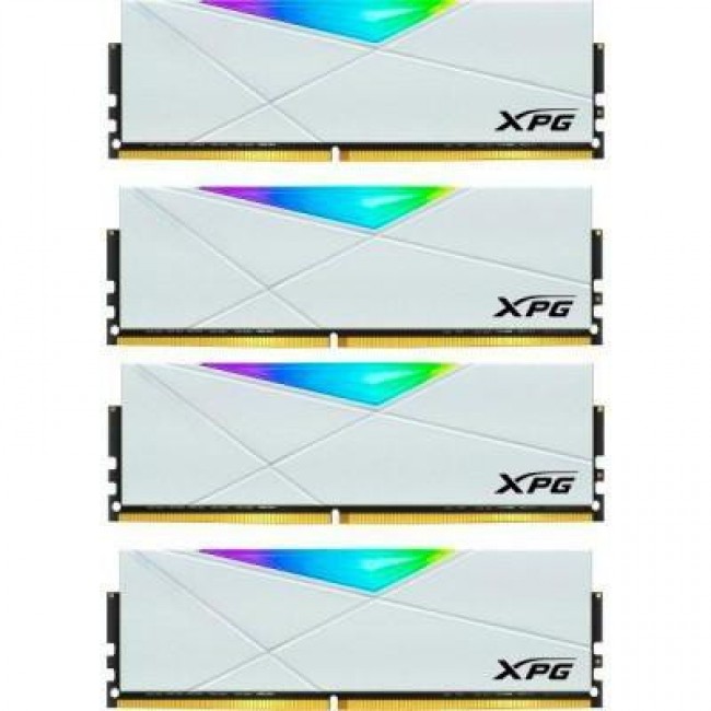 ADATA 64 GB (4x16GB) DDR4 3600 MHz XPG Spectrix D50 RGB White (AX4U360016G18I-QCWH50)