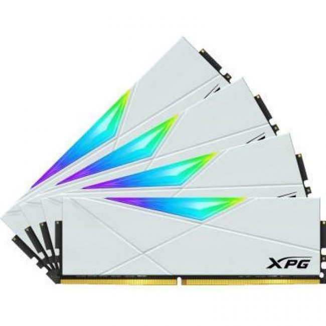 ADATA 64 GB (4x16GB) DDR4 3600 MHz XPG Spectrix D50 RGB White (AX4U360016G18I-QCWH50)