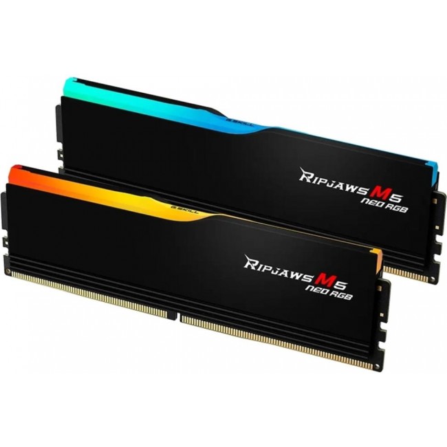 G.Skill 64 GB (2x32GB) DDR5-6000 MHz Ripjaws M5 Neo RGB (F5-6000J3040G32GX2-RM5NRK)