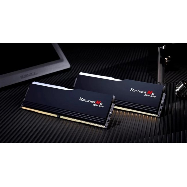 G.Skill 64 GB (2x32GB) DDR5-6000 MHz Ripjaws M5 Neo RGB (F5-6000J3040G32GX2-RM5NRK)