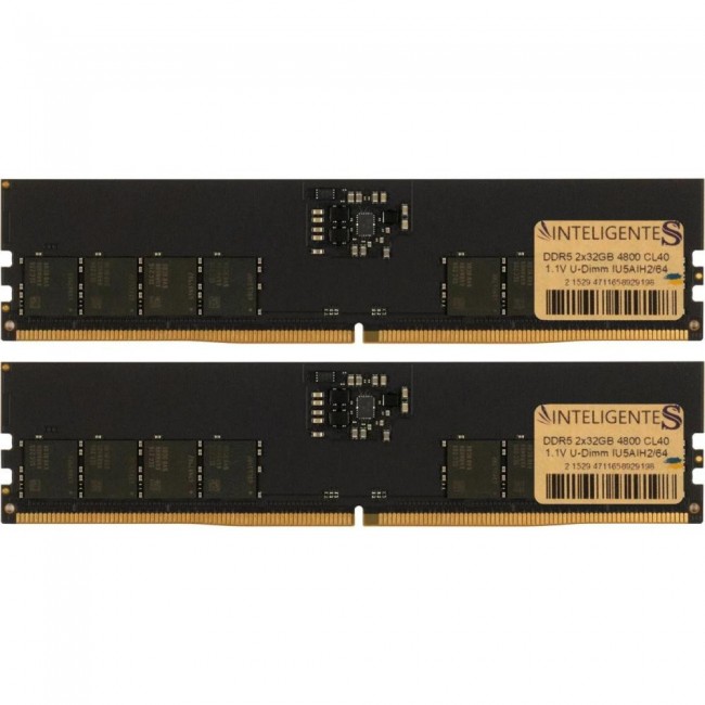 INTELIGENTES 64 GB (2x32GB) DDR5 4800 MHz (IU5AIH2/64)