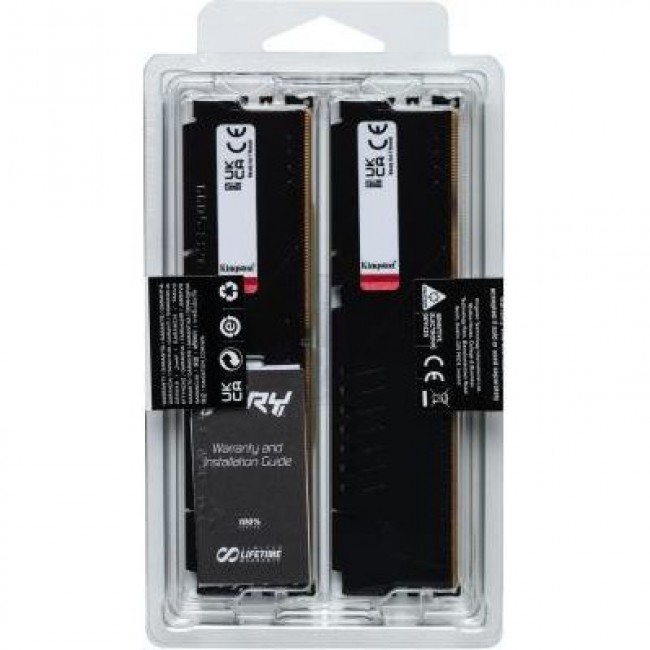 Kingston FURY 64 GB (2x32GB) DDR5 5200 MHz Beast Black EXPO (KF552C36BBEK2-64)