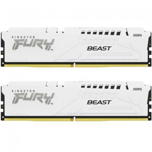 Kingston FURY 64 GB (2x32GB) DDR5 5600 MHz Beast EXPO White (KF556C36BWEK2-64)