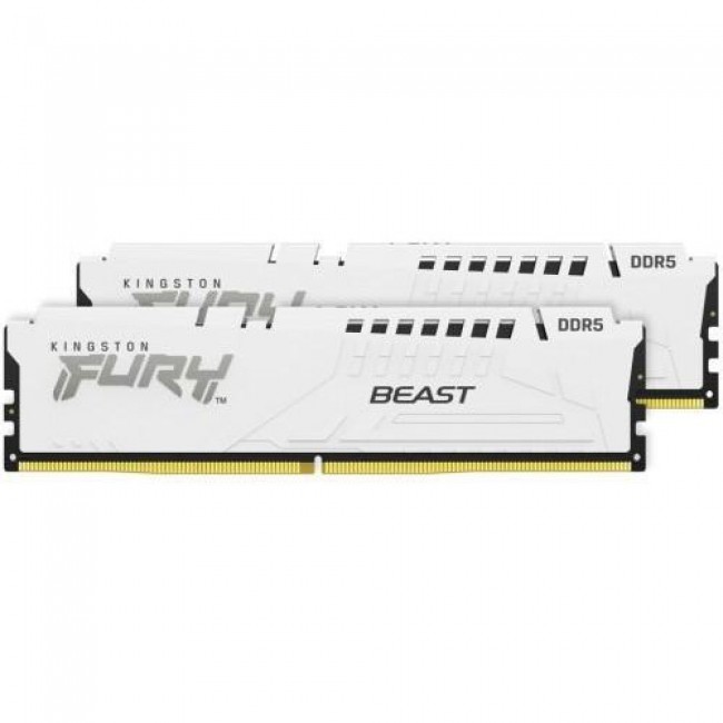 Kingston FURY 64 GB (2x32GB) DDR5 5600 MHz Beast EXPO White (KF556C36BWEK2-64)