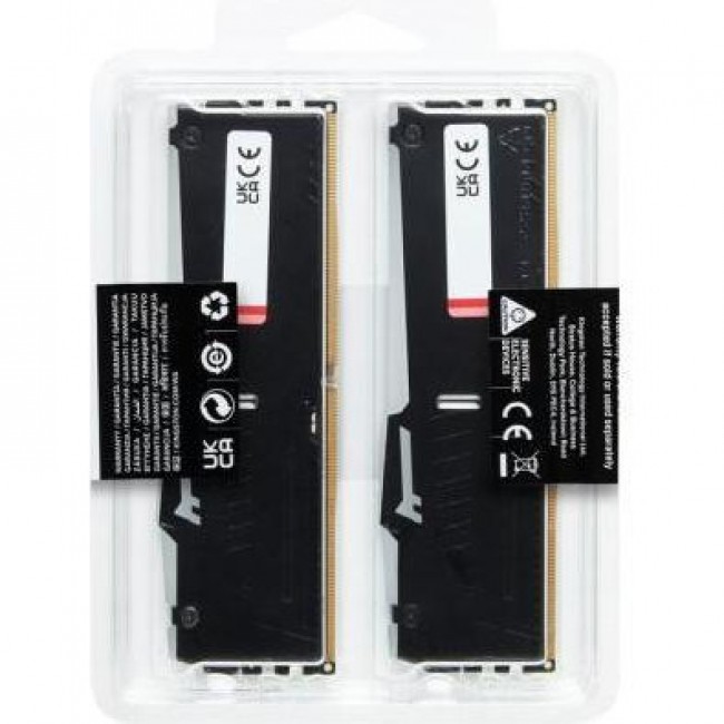 Kingston FURY 64 GB (2x32GB) DDR5 5600 MHz Beast RGB (KF556C40BBAK2-64)