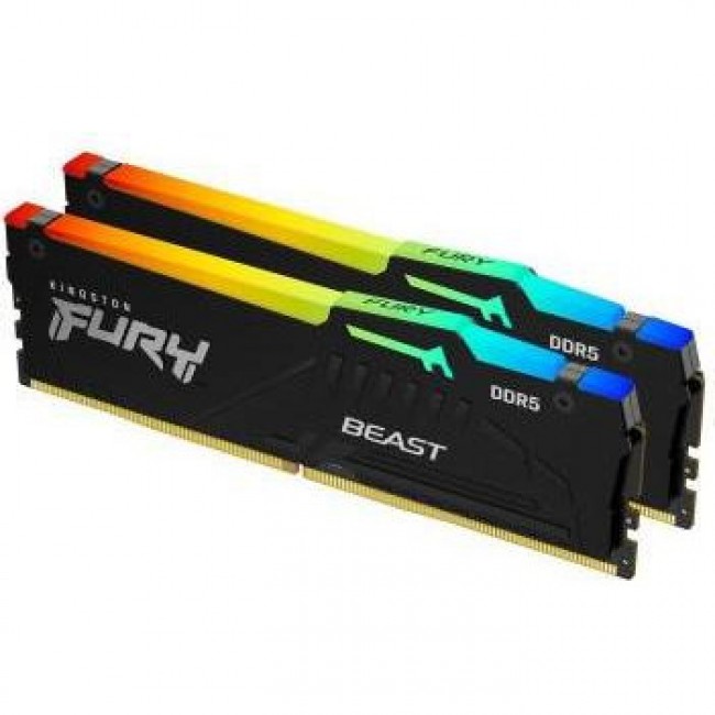 Kingston FURY 64 GB (2x32GB) DDR5 5600 MHz Beast RGB EXPO (KF556C36BBEAK2-64)
