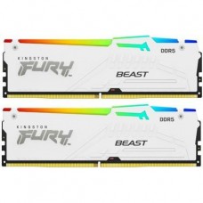 Kingston FURY 64 GB (2x32GB) DDR5 5600 MHz Beast RGB EXPO White (KF556C36BWEAK2-64)