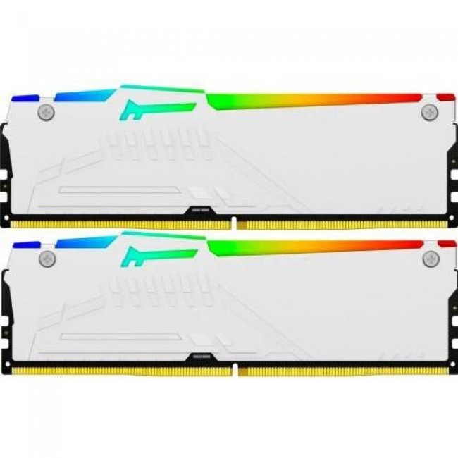 Kingston FURY 64 GB (2x32GB) DDR5 5600 MHz Beast White RGB (KF556C40BWAK2-64)