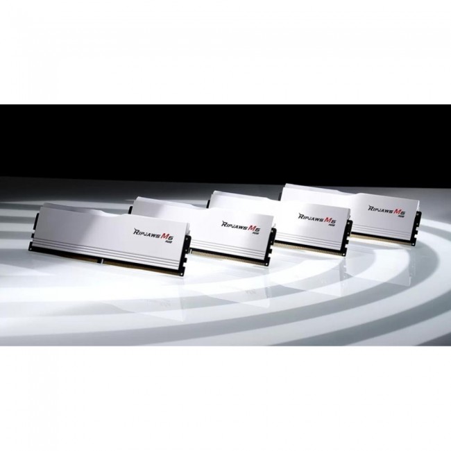 G.Skill 64 GB (2x32GB) DDR5 6000 MHz Ripjaws M5 RGB White (F5-6000J3238G32GX2-RM5RW)