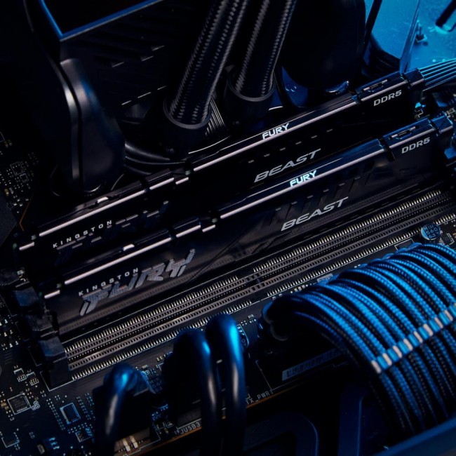 Kingston FURY 64 GB (2x32GB) DDR5 6400 MHz Beast Black (KF564C32BBK2-64)
