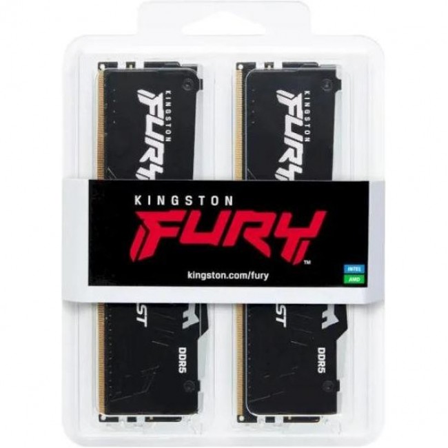 Kingston FURY 64 GB (2x32GB) DDR5 6400 MHz Beast RGB EXPO (KF564C32BBEAK2-64)