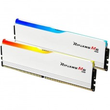 G.Skill 64 GB (2x32GB) DDR5 6400 MHz Ripjaws M5 RGB White (F5-6400J3239G32GX2-RM5RW)