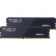 G.Skill 64 GB (2x32GB) DDR5 6800 MHz Ripjaws S5 Matte Black (F5-6800J3445G32GX2-RS5K)