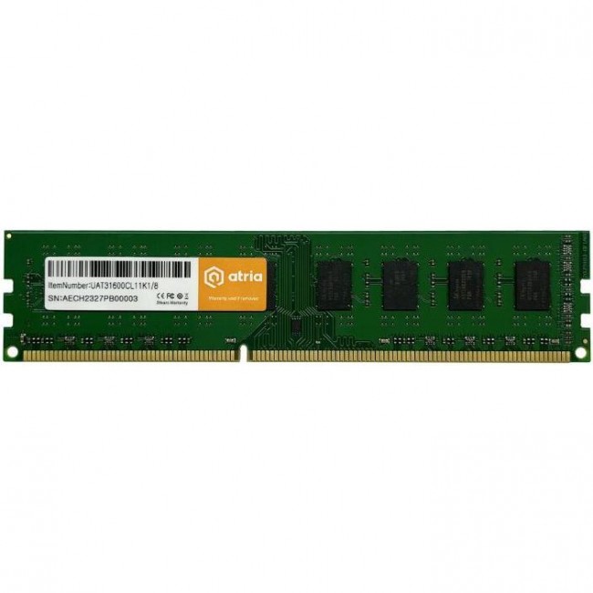ATRIA 8 GB DDR3 1600 MHz (UAT31600CL11K1/8)