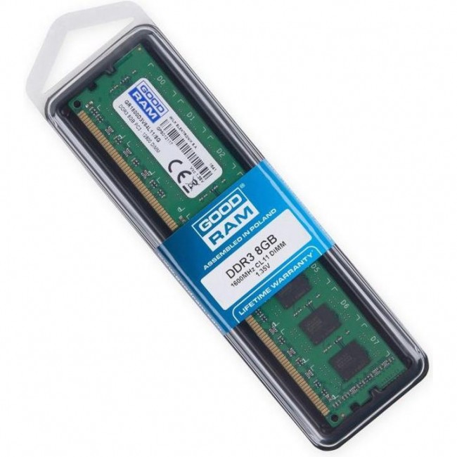 GOODRAM 8 GB DDR3 1600 MHz (GR1600D3V64L11/8G)