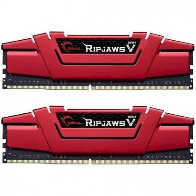 G.Skill 8 GB (2x4GB) DDR4 2400 MHz Ripjaws V Blazing Red (F4-2400C17D-8GVR)