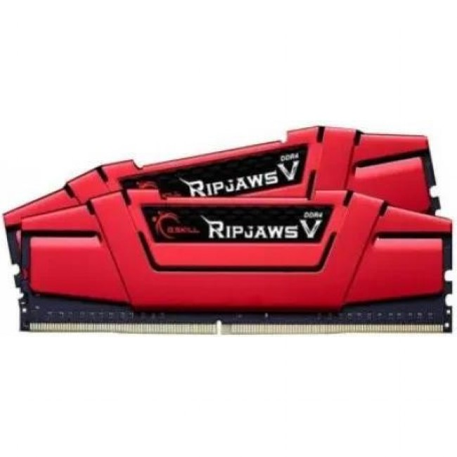 G.Skill 8 GB (2x4GB) DDR4 2400 MHz Ripjaws V Blazing Red (F4-2400C17D-8GVR)