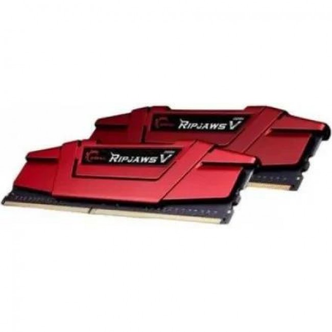 G.Skill 8 GB (2x4GB) DDR4 2400 MHz Ripjaws V Blazing Red (F4-2400C17D-8GVR)