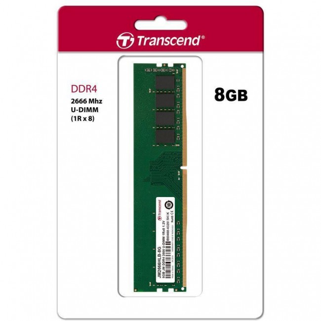 Transcend 8 GB DDR4 2666 MHz (JM2666HLB-8G)