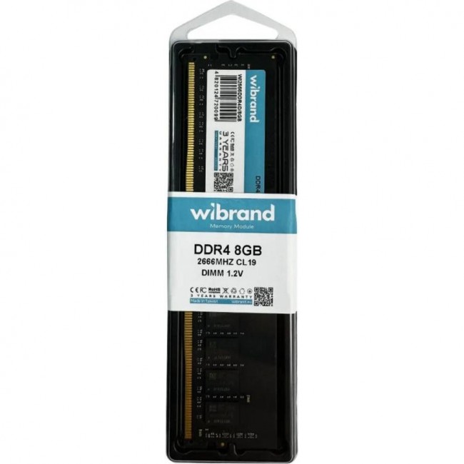 Wibrand 8 GB DDR4 2666 MHz (WI2666DDR4D/8GB)