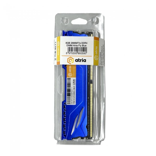 ATRIA 8 GB DDR4 2666 MHz Fly Blue (UAT42666CL19BL/8)