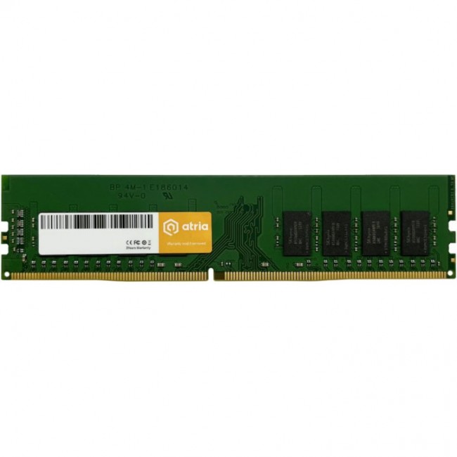 Оперативная память ATRIA 8 GB DDR4 3200 MHz (UAT43200CL22K1/8)