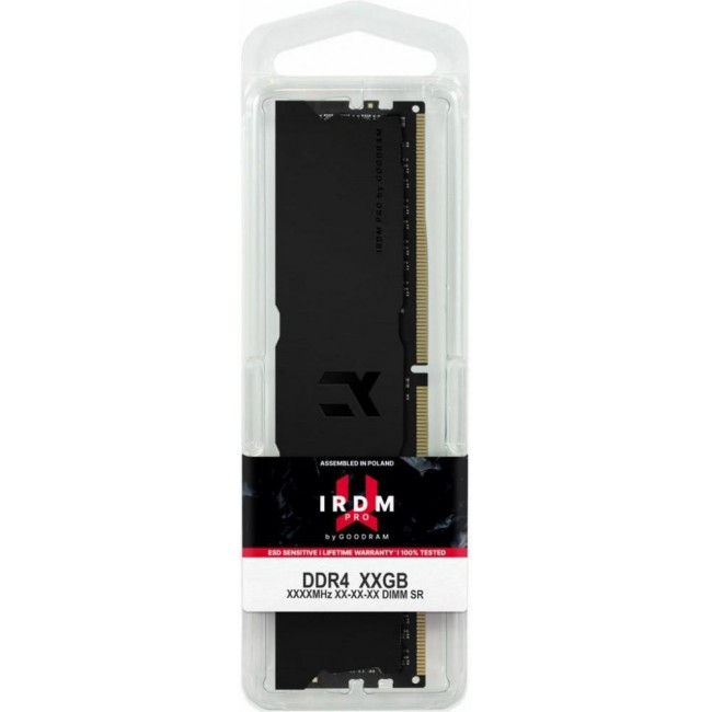 GOODRAM 8 GB DDR4 3600 MHz Iridium Pro Deep Black (IRP-K3600D4V64L18S/8G)