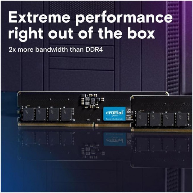 Crucial 8 GB DDR5 5600 MHz (CT8G56C46U5)
