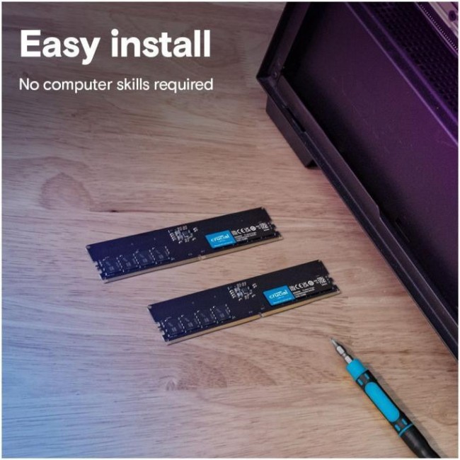 Crucial 8 GB DDR5 5600 MHz (CT8G56C46U5)