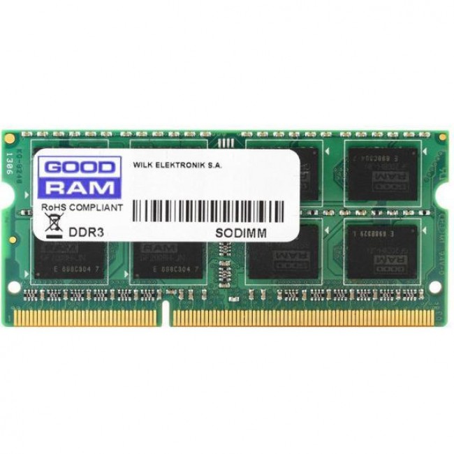 GOODRAM 8 GB SO-DIMM DDR3 1600 MHz (GR1600S364L11/8G)