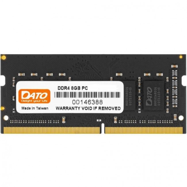 Оперативная память DATO 8 GB SO-DIMM DDR4 3200 MHz (DT8G4DSDND32)