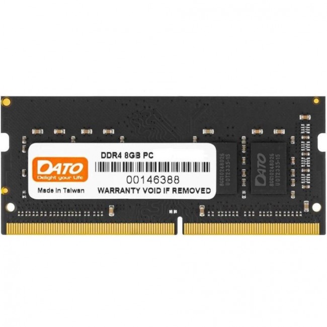 Оперативная память DATO 8 GB SO-DIMM DDR4 3200 MHz (DT8G4DSDND32)