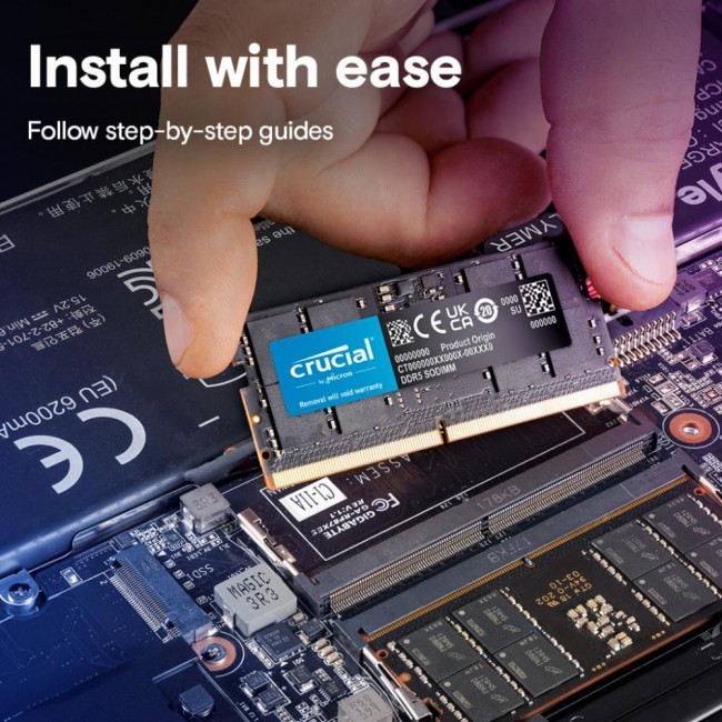 Crucial 8 GB SO-DIMM DDR5 5200 MHz (CT8G52C42S5)