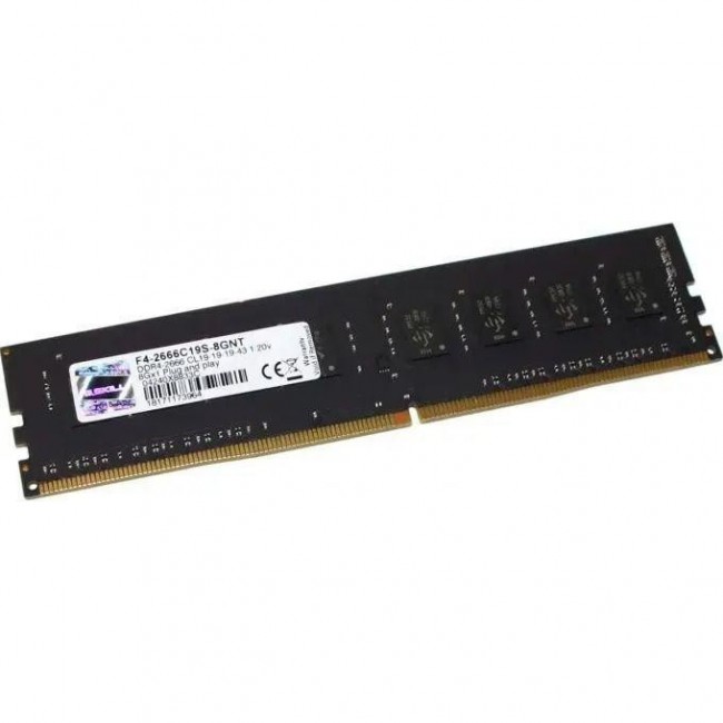 G.Skill 8 GB Value NT DDR4 2666 MHz (F4-2666C19S-8GNT)