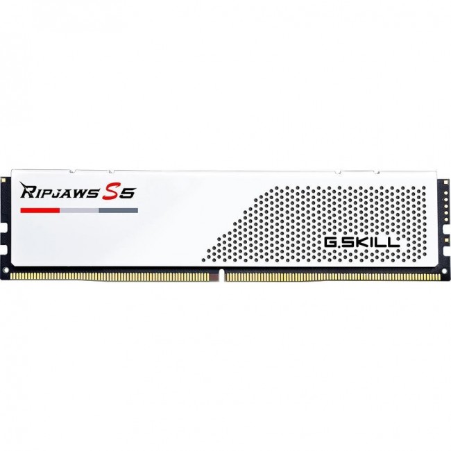 Оперативная память G.Skill 96 GB (2x48GB) DDR5 5200 MHz Ripjaws S5 Matte White (F5-5200J4040A48GX2-RS5W)