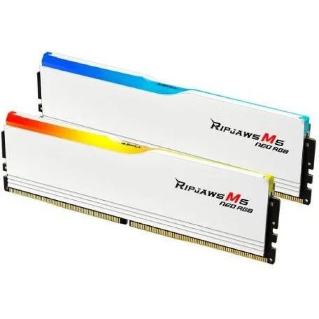 G.Skill 96 GB (2x48GB) DDR5 6000 MHz Ripjaws M5 Neo RGB (F5-6000J3036F48GX2-RM5NRW)