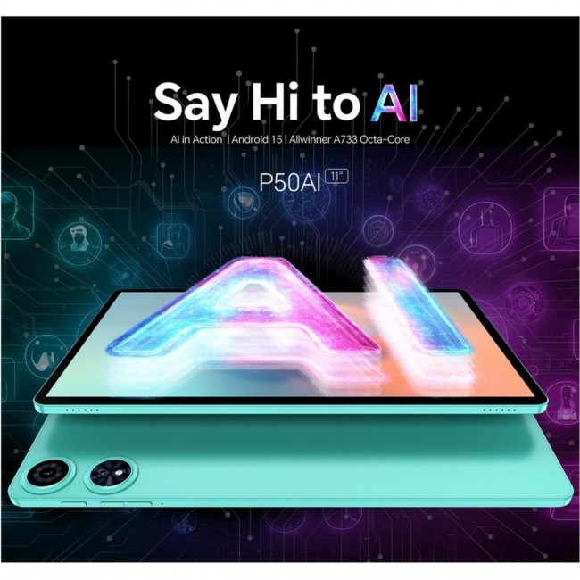 Teclast P50AI 6/128GB WiFi Guava Teal (6940709687147)