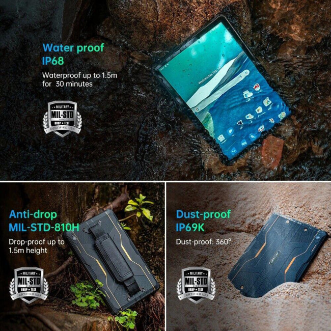 Планшет Oukitel RT6 8/256GB 4G Dual Sim Black