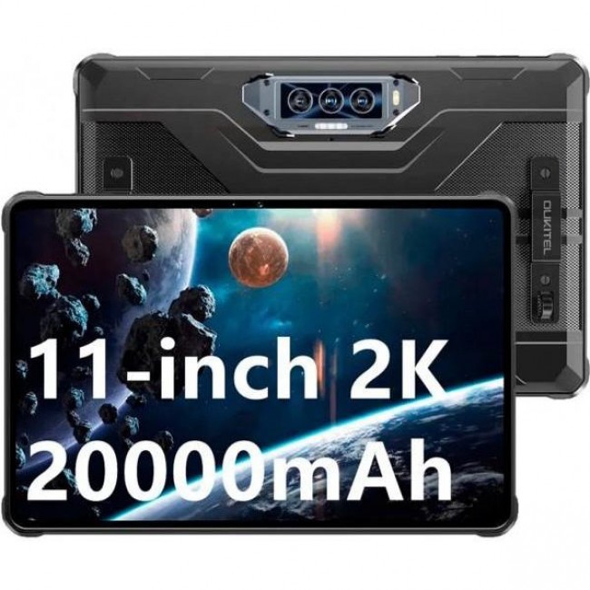 Oukitel RT8 6/256GB Black With Tablet Alloy Stand (6931940756402)