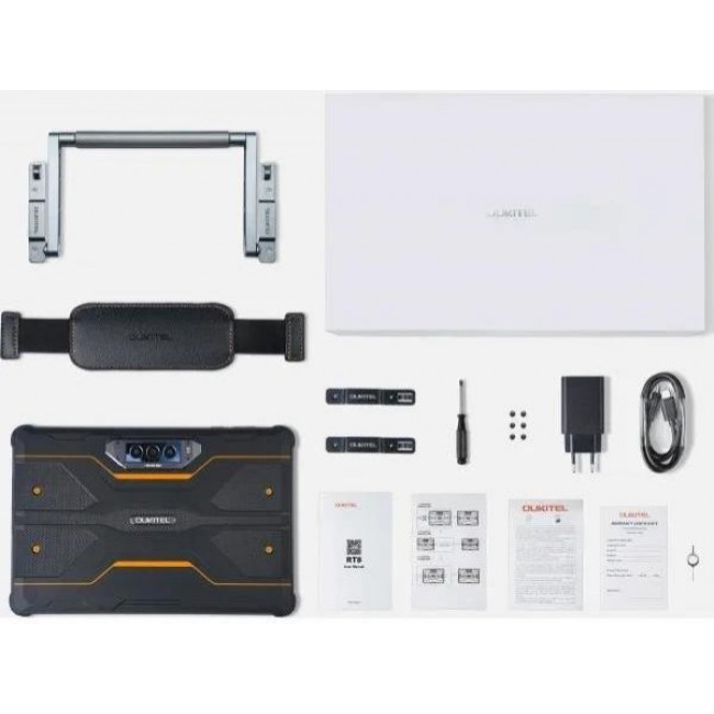 Oukitel RT8 6/256GB Orange With Tablet Alloy Stand (6931940756396)